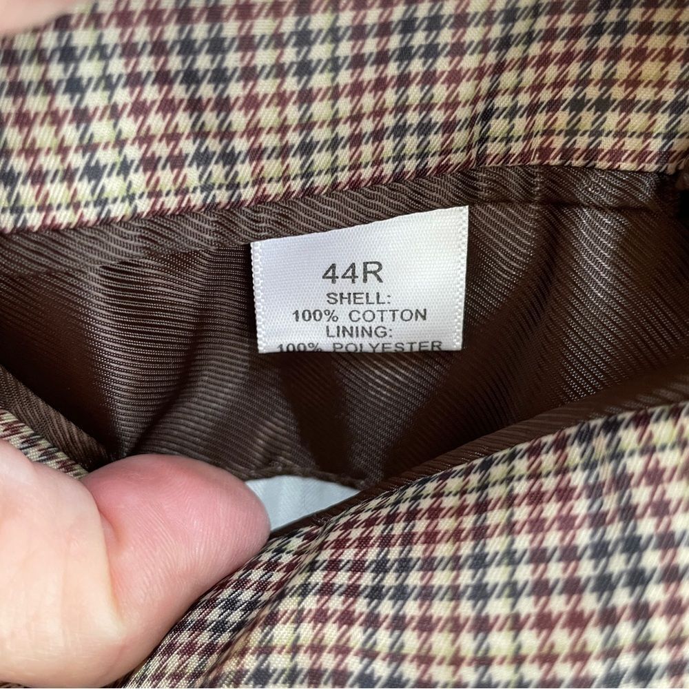SADDLEBRED CORDUROY‎ BLAZER IN WINE - Picture 7 of 7